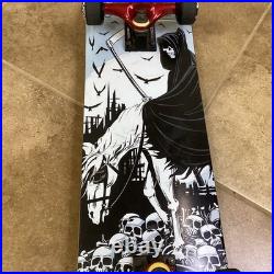 VTG RARE Y2K James Craig Blind Reaper Skateboard Complete Spitfire Thunder Black