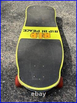 VTG Variflex Skateboard RIP Skeleton Casket Graveyard Halfpipe Retro 1980s 30 VTG Variflex Skateboard RIP Skeleton Casket Graveyard Halfpipe Retro 1980s 30