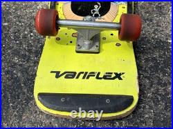 VTG Variflex Skateboard RIP Skeleton Casket Graveyard Halfpipe Retro 1980s 30