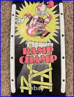 Valterra Ramp Champ Skateboard. Complete Vintage 80s 1986