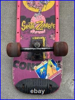 Valterra Skate Zombie Skateboard Concave Torpedo Longboard Vintage 1980s Bullet