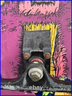 Valterra Skate Zombie Skateboard Concave Torpedo Longboard Vintage 1980s Bullet