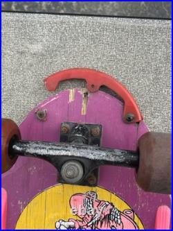 Valterra Skate Zombie Skateboard Concave Torpedo Longboard Vintage 1980s Bullet