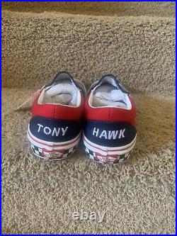 Vans Tony Hawk Slip On Skate Shoes Sz 9