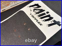 Variflex Paint Concave Skateboard Street Rage II Wheels Lucero Beau Brown