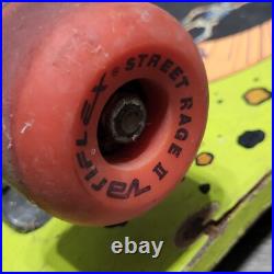 Variflex Skateboard RIP Skeleton Casket Graveyard Halfpipe Vintage Retro 80s 30