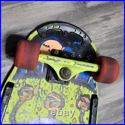 Variflex Skateboard RIP Skeleton Casket Graveyard Halfpipe Vintage Retro 80s 30