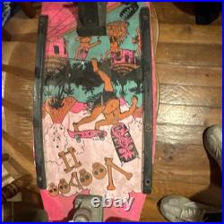 Variflex Voodoo II Double Kick Skateboard 80s Vintage Model