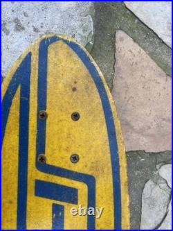 Very Vintage Hobie Hotdogger Fiberglass Skateboard