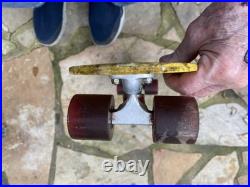 Very Vintage Hobie Hotdogger Fiberglass Skateboard Very Vintage Hobie Hotdogger Fiberglass Skateboard