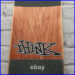 Vintage 00s Think Jeremy Reeves Skateboard Deck Skate NOS