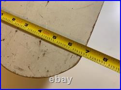 Vintage 1950s 1960s Wood Wooden Skateboard SKI-WHIZZ Chicago Skate Metal Wheels