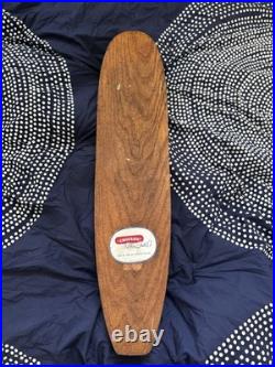 Vintage 1960's Chicago Roller Skate Company Skateboard Deck Trucks Clay Wheels