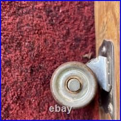 Vintage 1960's Nash Hot Foot Wood Skateboard with Wheels