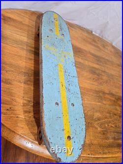 Vintage 1960's Roller Derby Mustang 15 Skateboard