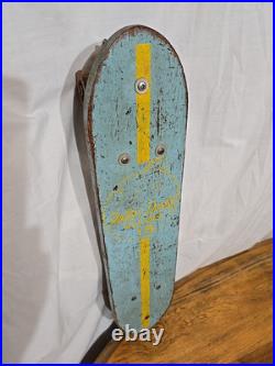 Vintage 1960's Roller Derby Mustang 15 Skateboard