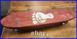 Vintage 1960's Tenderfoot Nash skateboard MCM in Good Used Condition