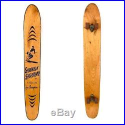 Vintage 1960s 44 SIDEWALK SURFBOARD Catalina Champion Nash Skateboard Surfer