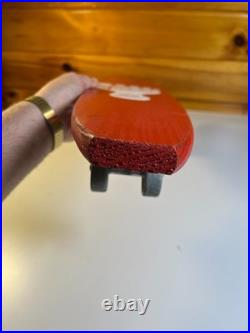 Vintage 1960s 60s Nash Tenderfoot Wood Wooden Skateboard Metal Wheels Texas MINT