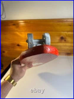 Vintage 1960s 60s Nash Tenderfoot Wood Wooden Skateboard Metal Wheels Texas MINT