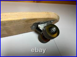 Vintage 1960s 60s Wood Wooden Skateboard GOOFY FOOT Fort Worth TEXAS Steel Wheel Vintage 1960s 60s Wood Wooden Skateboard GOOFY FOOT Fort Worth TEXAS Steel Wheel