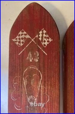Vintage 1960s Fli-back Skate Racer Wooden Skateboard High Point NC W Extra Board Vintage 1960s Fli-back Skate Racer Wooden Skateboard High Point NC W Extra Board