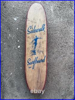 Vintage 1960s Nash Sidewalk Skateboard Longboard, 23 Long Vintage 1960s Nash Sidewalk Skateboard Longboard, 23 Long