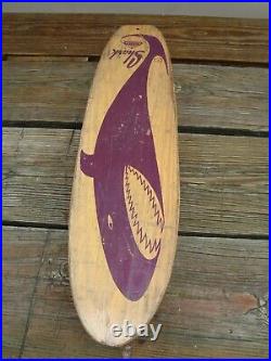 Vintage 1960s Purple Shark by Nash Sidewalk, Surfboards