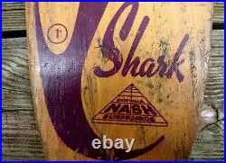 Vintage 1960s Purple Shark by Nash Sidewalk, Surfboards
