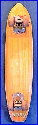 Vintage (1963) Nash / Goofy Foot / RED / Wooden Skateboard