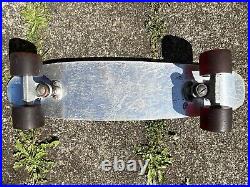 Vintage 1970's BANZAI Aluminum Skateboard Road Rider 4 Wheels