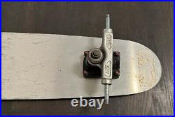Vintage 1970's Banzai Aluminum Skateboard With Trucks