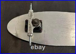 Vintage 1970's Banzai Aluminum Skateboard With Trucks