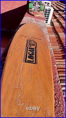 Vintage 1970's Deck Logan Earth Ski Torger Johnson (undrilled)