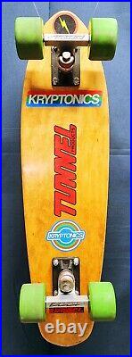 Vintage! 1970's Era / Tunnel / Wooden Skateboard