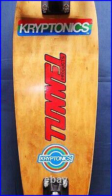 Vintage! 1970's Era / Tunnel / Wooden Skateboard