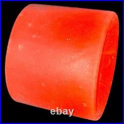 Vintage 1970's Powerflex 3 Skateboard Wheels 58mm 78a Orange Original Old School