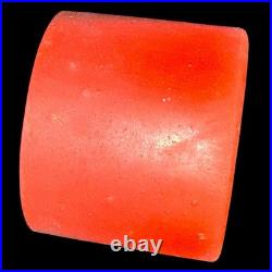 Vintage 1970's Powerflex 3 Skateboard Wheels 58mm 78a Orange Original Old School