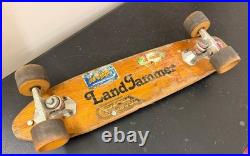 Vintage 1970's Sims LAND JAMMER Skateboard SNAKE Wheels LAZER Trucks