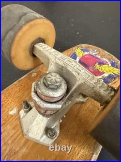 Vintage 1970's Sims LAND JAMMER Skateboard SNAKE Wheels LAZER Trucks