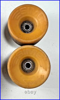 Vintage 1970's Sims Snake Flat Back Wheels