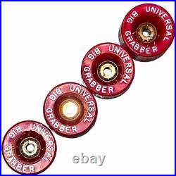 Vintage 1970's Universal Big Grabber Skateboard Wheels With OG Bearings