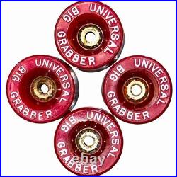 Vintage 1970's Universal Big Grabber Skateboard Wheels With OG Bearings