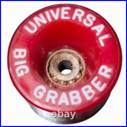 Vintage 1970's Universal Big Grabber Skateboard Wheels With OG Bearings