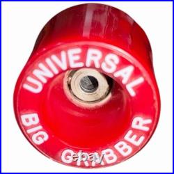 Vintage 1970's Universal Big Grabber Skateboard Wheels With OG Bearings