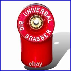 Vintage 1970's Universal Big Grabber Skateboard Wheels With OG Bearings