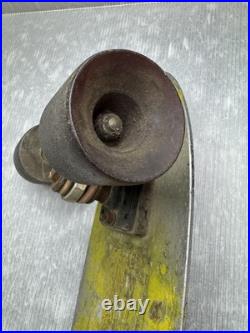 Vintage 1970s Aluminum Metal Deck SKATEBOARD with Bennett Pro Trucks & wheels