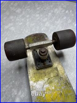 Vintage 1970s Aluminum Metal Deck SKATEBOARD with Bennett Pro Trucks & wheels Vintage 1970s Aluminum Metal Deck SKATEBOARD with Bennett Pro Trucks & wheels