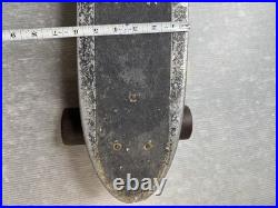 Vintage 1970s Aluminum Metal Deck SKATEBOARD with Bennett Pro Trucks & wheels Vintage 1970s Aluminum Metal Deck SKATEBOARD with Bennett Pro Trucks & wheels