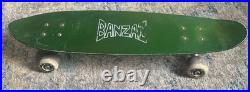 Vintage 1970s BANZAI Aluminum Green SkateBoard Deck Retro Vintage 1970s BANZAI Aluminum Green SkateBoard Deck Retro